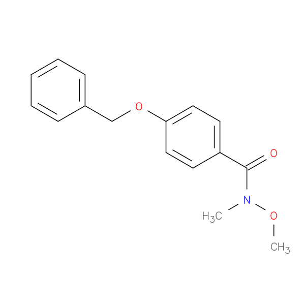 Benzamide, N-methoxy-N-methyl-4-(phenylmethoxy)-