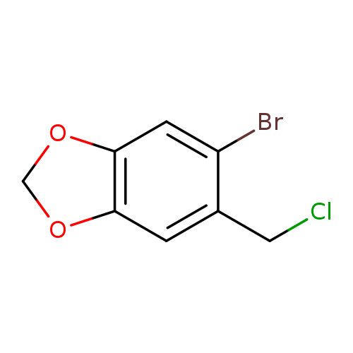 5-BROMO-6-(CHLOROMETHYL)-1,3-BENZODIOXOLE