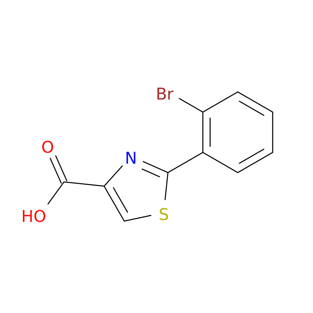 2-(2-Bromophenyl)-1,3-thiazole-4-carboxylic acid