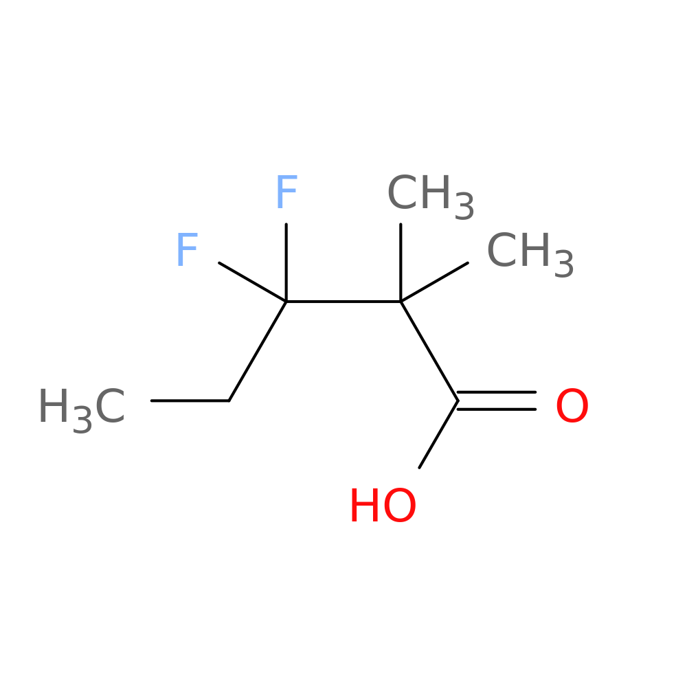3,3-difluoro-2,2-dimethylpentanoic acid