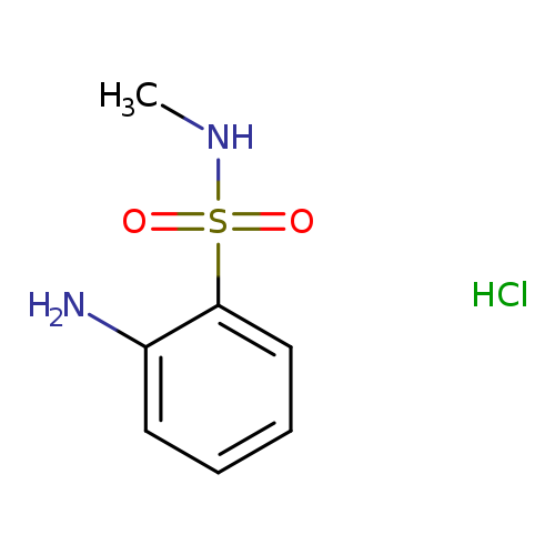 2-Amino-n-methylbenzenesulfonamide hydrochloride