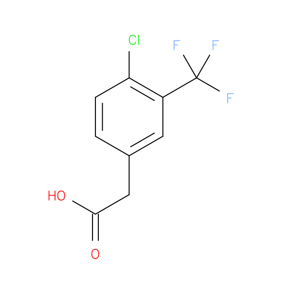4-Chloro-3-(trifluoromethyl)phenylacetic acid