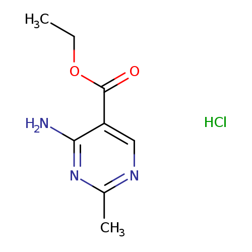 Ethyl 4-amino-2-methylpyrimidine-5-carboxylate hcl