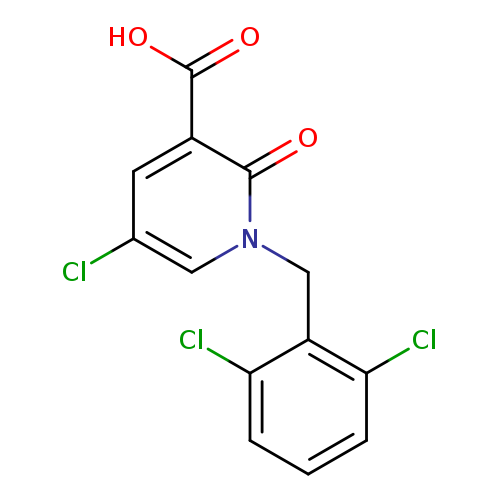 5-Chloro-1-(2,6-dichlorobenzyl)-2-oxo-1,2-dihydropyridine-3-carboxylic acid