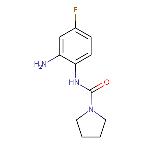 N-(2-Amino-4-fluorophenyl)pyrrolidine-1-carboxamide