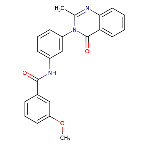 3-methoxy-N-[3-(2-methyl-4-oxo-3,4-dihydroquinazolin-3-yl)phenyl]benzamide
