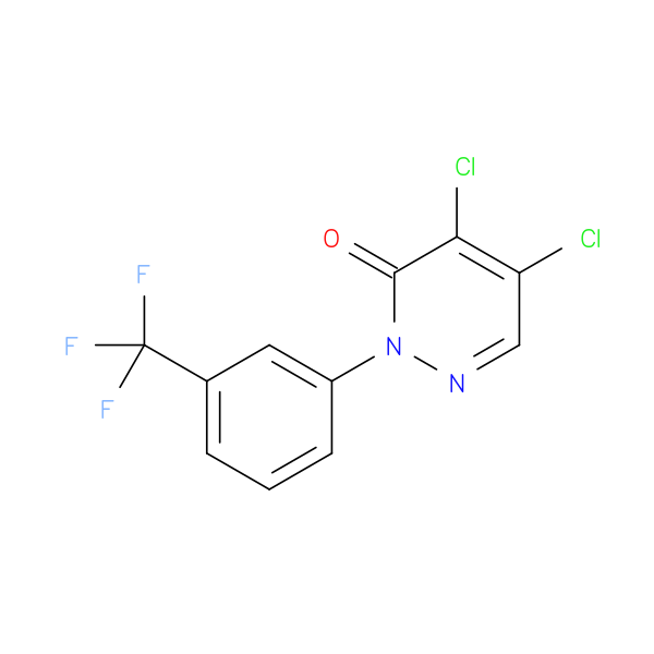 4,5-Dichloro-2-(3-(trifluoromethyl)phenyl)pyridazin-3(2H)-one