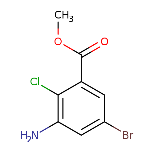 methyl 3-amino-5-bromo-2-chlorobenzoate