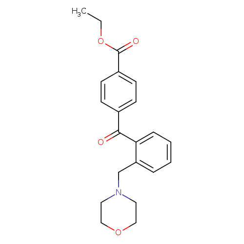 4'-Carboethoxy-2-morpholinomethyl benzophenone