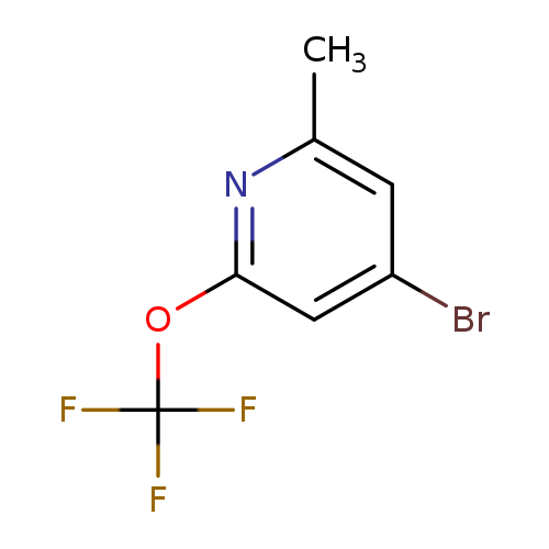 4-Bromo-2-methyl-6-(trifluoromethoxy)pyridine