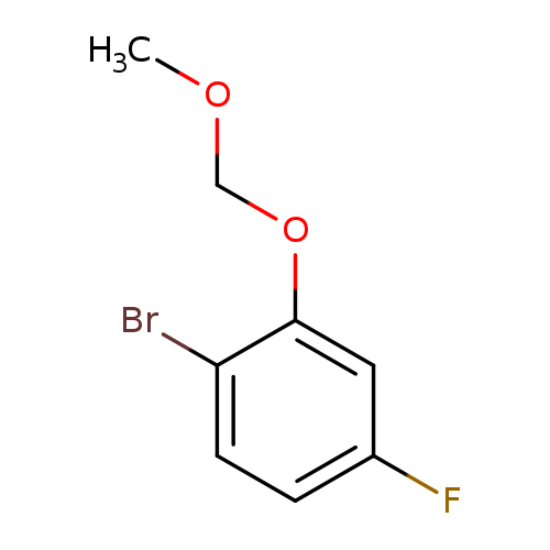 Benzene, 1-bromo-4-fluoro-2-(methoxymethoxy)-