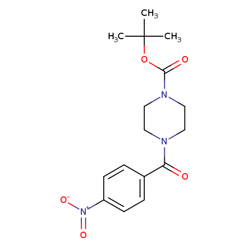 tert-Butyl 4-(4-nitrobenzoyl)tetrahydro-1(2H)-pyrazinecarboxylate
