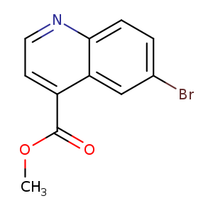 Methyl 6-bromo-4-quinolinecarboxylate