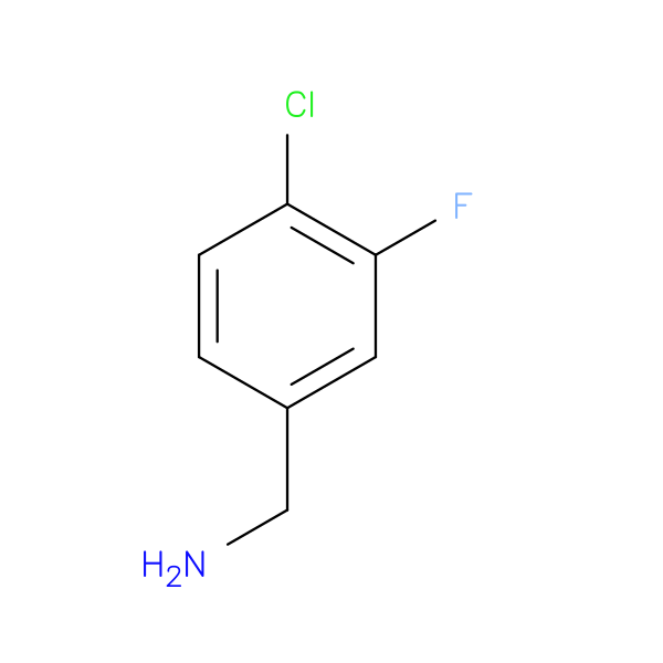 Benzenemethanamine, 4-chloro-3-fluoro-