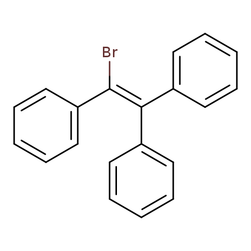 Benzene, 1,1',1''-(1-bromo-1-ethenyl-2-ylidene)tris-