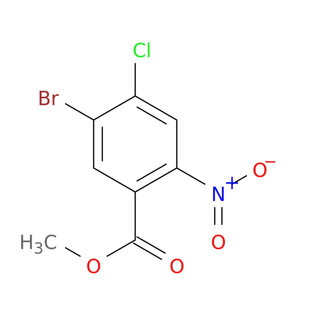 methyl 5-bromo-4-chloro-2-nitrobenzoate