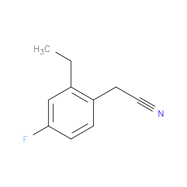 (2-Ethyl-4-fluorophenyl)acetonitrile