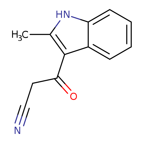 3-(2-Methyl-1H-indol-3-yl)-3-oxopropanenitrile