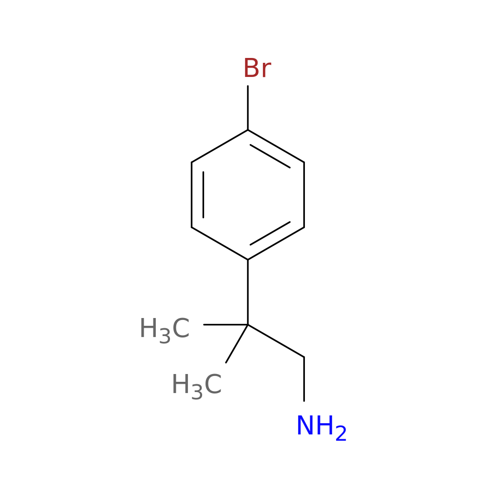 2-(4-bromophenyl)-2-methylpropan-1-amine