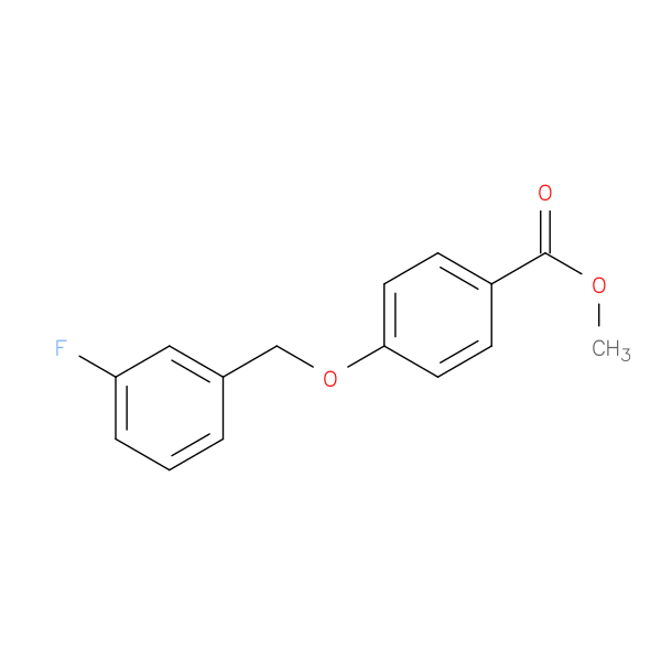 METHYL 4-[(3-FLUOROBENZYL)OXY]BENZENECARBOXYLATE