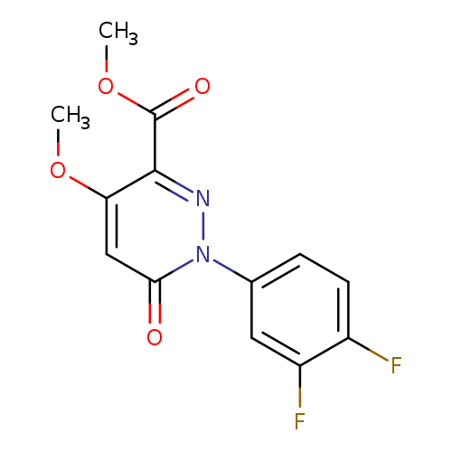 Methyl 1-(3,4-difluorophenyl)-4-methoxy-6-oxo-1,6-dihydropyridazine-3-carboxylate