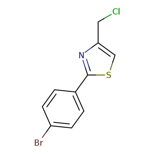 2-(4-Bromophenyl)-4-(chloromethyl)-1,3-thiazole