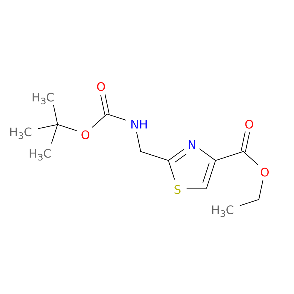 Ethyl 2-(((tert-butoxycarbonyl)amino)methyl)thiazole-4-carboxylate