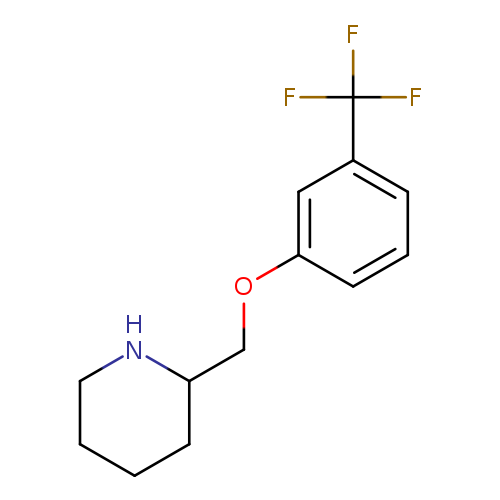 2-(3-Trifluoromethylphenoxy)methylpiperidine