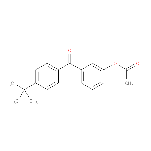 3-Acetoxy-4'-t-butylbenzophenone