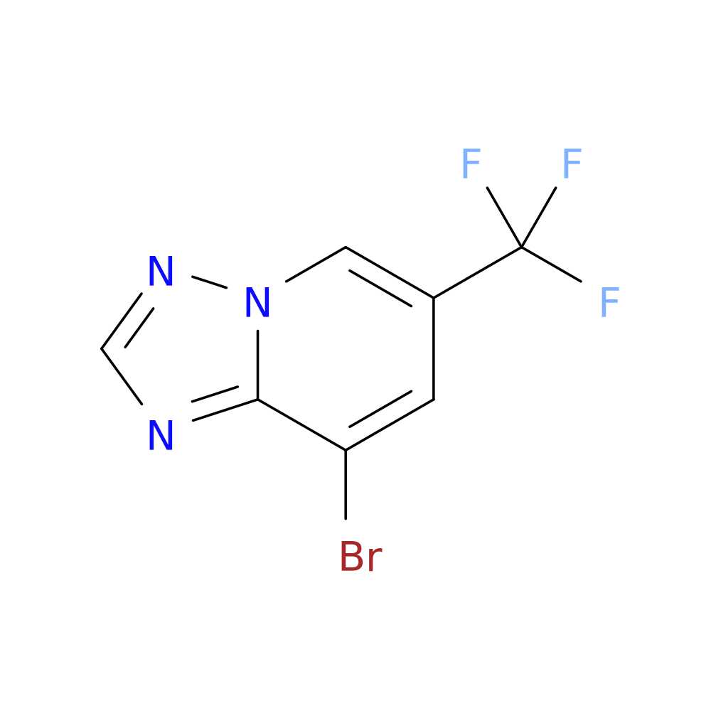 8-Bromo-6-(trifluoromethyl)-[1,2,4]triazolo[1,5-a]pyridine