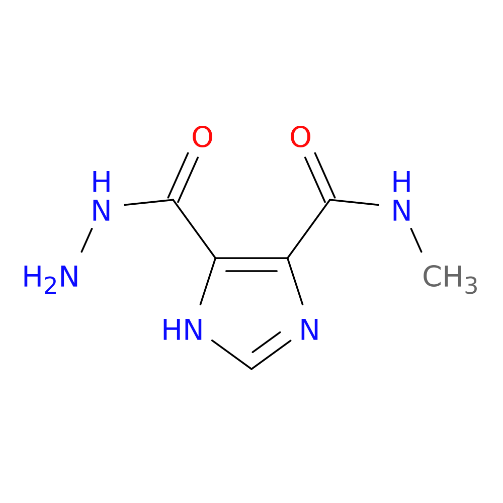 5-(Hydrazinecarbonyl)-N-methyl-1H-imidazole-4-carboxamide