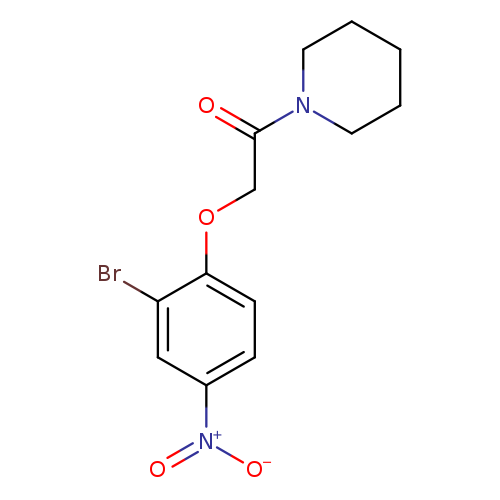 2-(2-Bromo-4-nitrophenoxy)-1-(piperidin-1-yl)ethanone