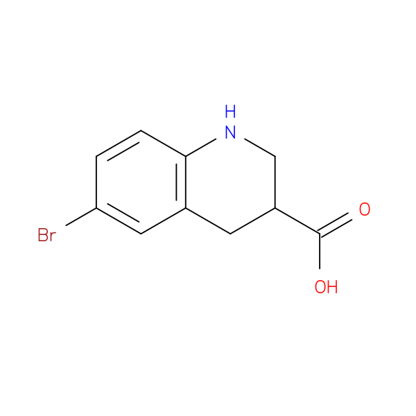 6-Bromo-1,2,3,4-tetrahydro-quinoline-3-carboxylic acid