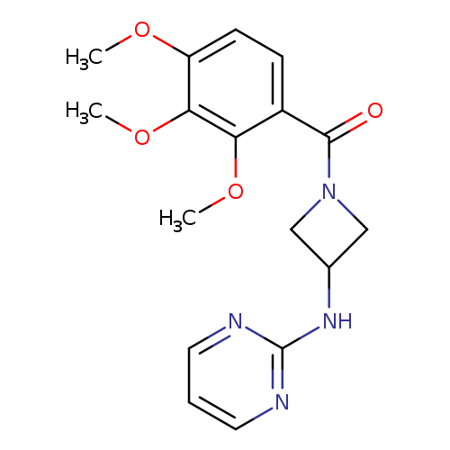 N-[1-(2,3,4-trimethoxybenzoyl)azetidin-3-yl]pyrimidin-2-amine