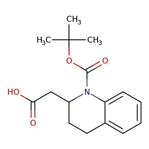 2-(1-[(tert-Butoxy)carbonyl]-1,2,3,4-tetrahydroquinolin-2-yl)acetic acid
