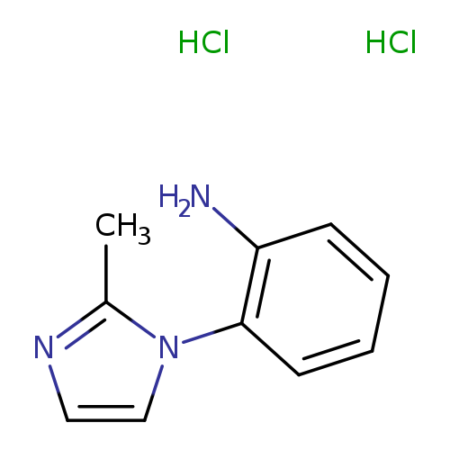 2-(2-methyl-1H-imidazol-1-yl)aniline dihydrochloride