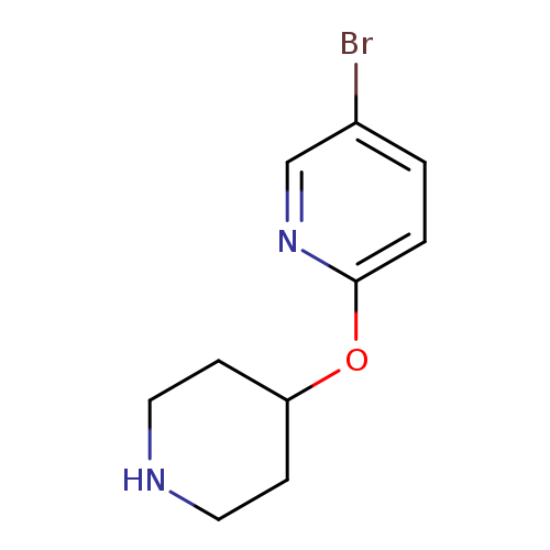 5-bromo-2-(piperidin-4-yloxy)pyridine hydrochloride