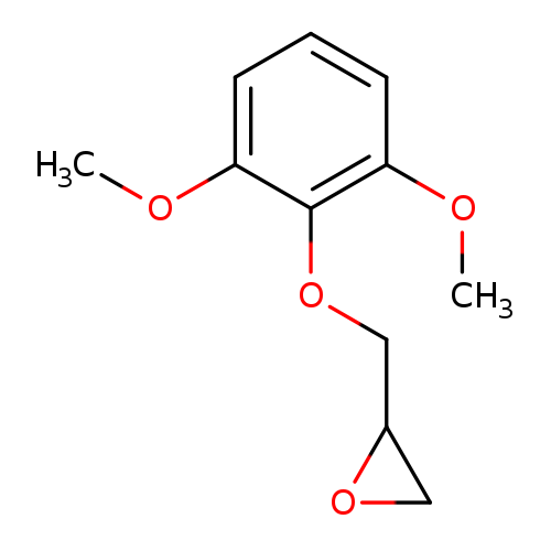 2-(2,6-dimethoxyphenoxymethyl)oxirane