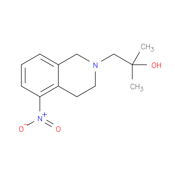 2-methyl-1-(5-nitro-1,2,3,4-tetrahydroisoquinolin-2-yl)propan-2-ol