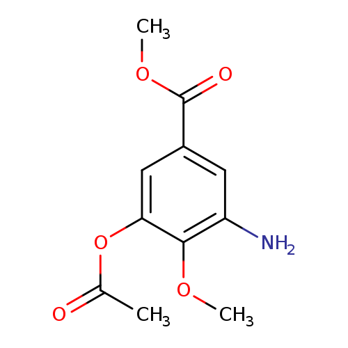 Methyl 3-Acetoxy-5-amino-4-methoxybenzoate
