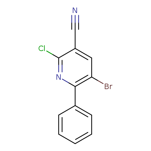 5-Bromo-2-chloro-6-phenylnicotinonitrile