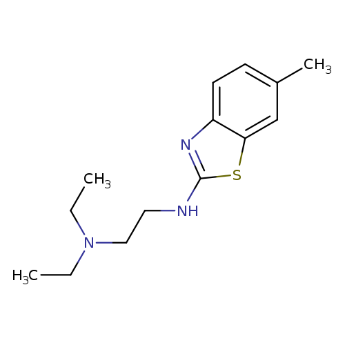 N,N-Diethyl-N'-(6-methyl-1,3-benzothiazol-2-yl)ethane-1,2-diamine