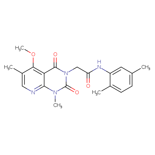 N-(2,5-dimethylphenyl)-2-{5-methoxy-1,6-dimethyl-2,4-dioxo-1H,2H,3H,4H-pyrido[2,3-d]pyrimidin-3-yl}acetamide
