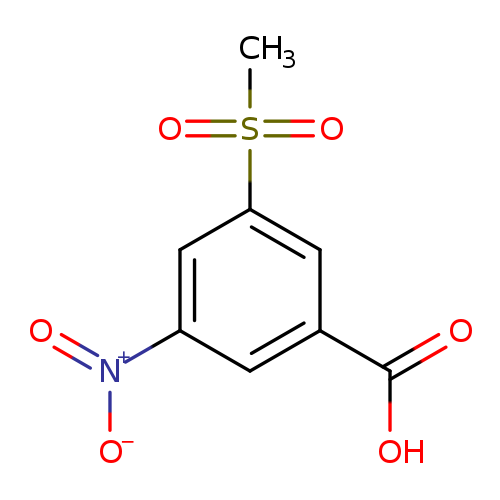 Benzoic acid, 3-(methylsulfonyl)-5-nitro-