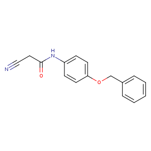 N-1-[4-(Benzyloxy)phenyl]-2-cyanoacetamide
