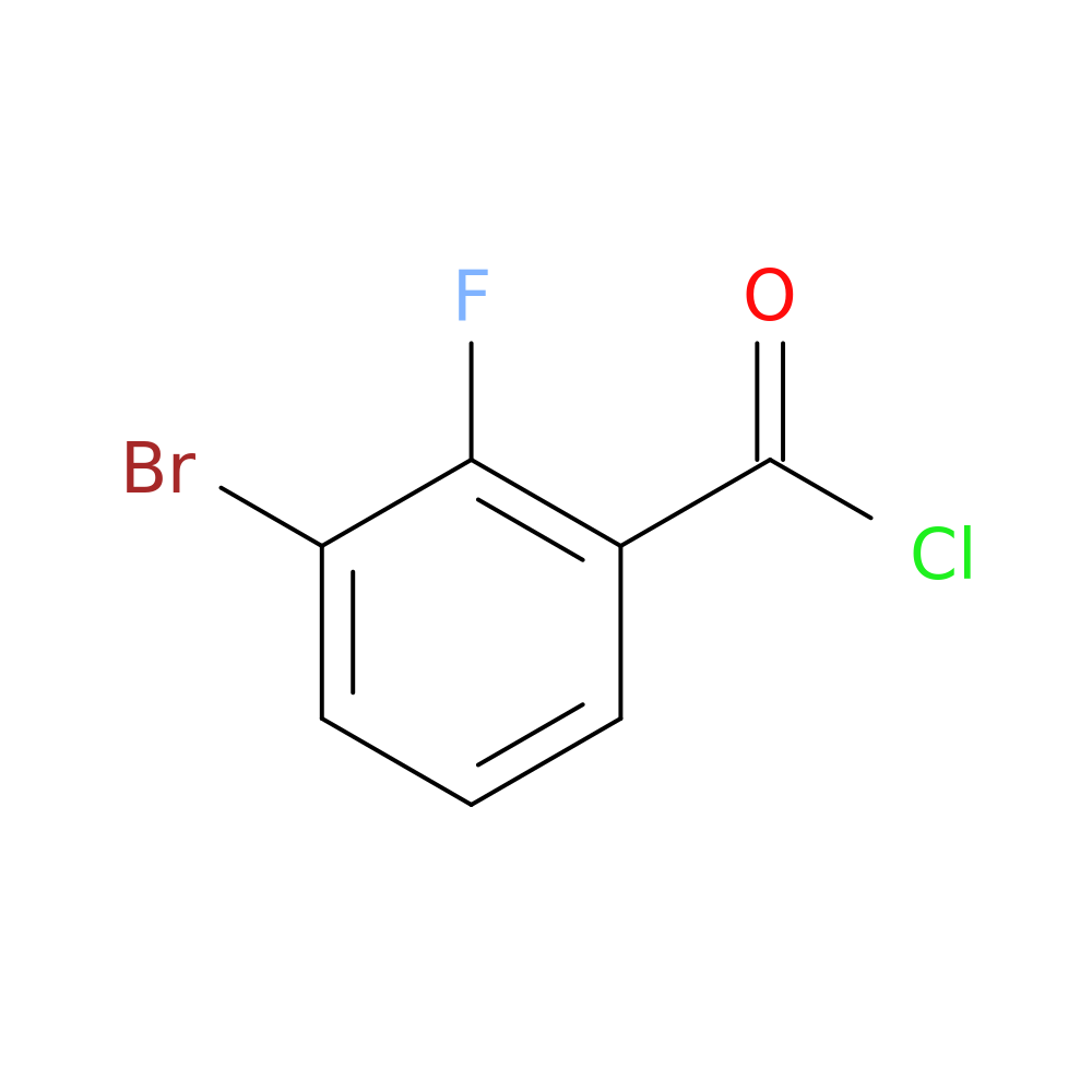 3-Bromo-2-fluorobenzoyl chloride