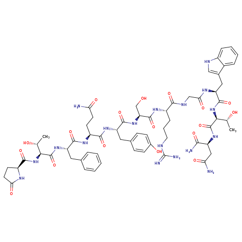 5-Oxo-L-prolyl-L-threonyl-L-phenylalanyl-L-glutaminyl-L-tyrosyl-L-seryl-L-arginylglycyl-L-tryptophyl-L-threonyl-L-aspartamide