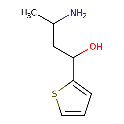 3-Amino-1-(thiophen-2-yl)butan-1-ol