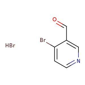 3-Pyridinecarboxaldehyde, 4-bromo-, hydrobromide (1:1)