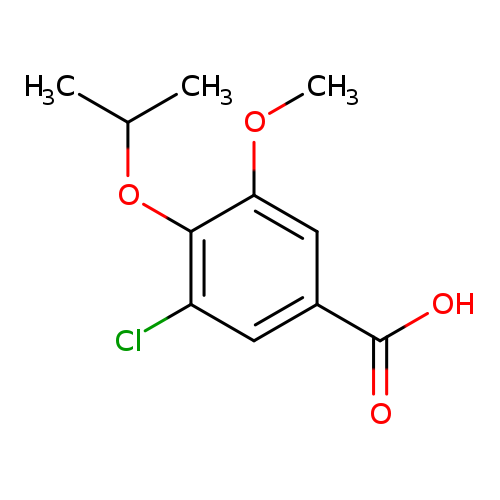 3-chloro-4-isopropoxy-5-methoxy-benzoic acid